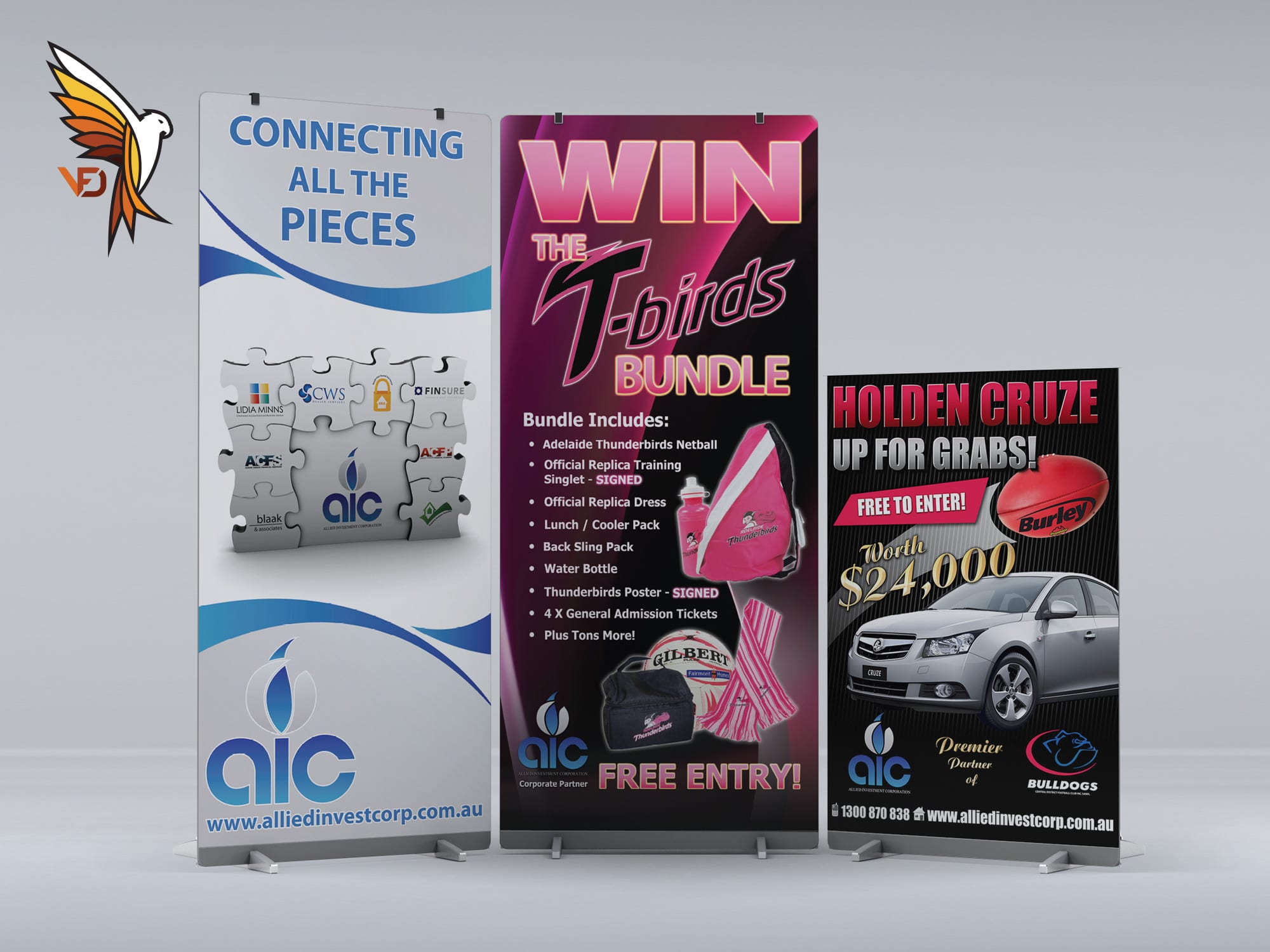 AIC - Pull Up Banners